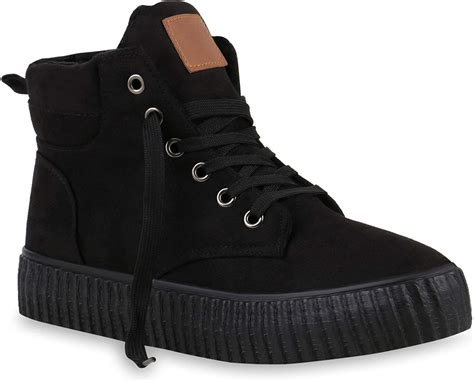 Schwarze Sneakers für Frauen 